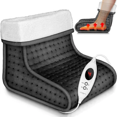 SINNLEIN Fußwärmer elektrisch Fußheizung Fußsack Wärmesack Fuß Wärmekissen Wärmeschuhe