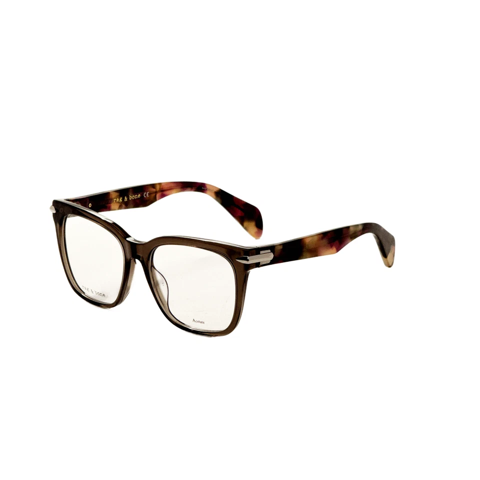 Ópticas Rag & Bone para mujer 52 mm verde Havana RNB3015-ACK-52