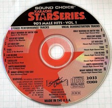 SOUND CHOICE STAR SERIES - 90's MALE HITS -V1 - SC2033 - HOOTIE AND THE BLOWFISH