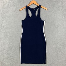 RLX Ralph Lauren Tank Dress Size Medium M Navy Racerback Knit Scoop Neck Sporty