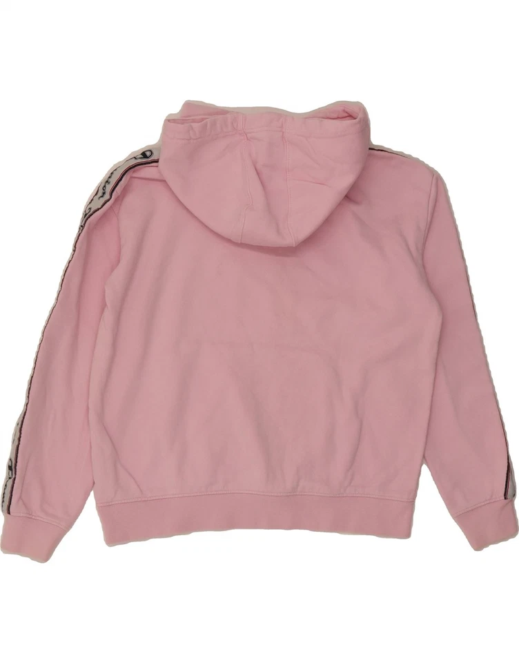 CHAMPION Womens Graphic Full Tracksuit UK 14 Medium  Pink Colourblock AO08 - Image 3 of 4