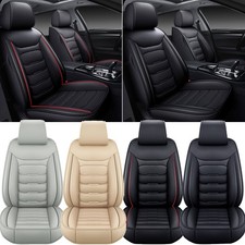 For Jeep Grand Cherokee 2pc Set Leather Car Seat Covers 2-seats Front Protectors For Jeep Grand Cherokee 2pc Set Leather Car Seat Covers 2-seats Front Protectors