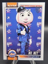 2026 Topps Celebration Mascot Mr. Met #M-11 New York Mets