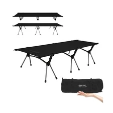 2-in-1 Portable Camping Cot for Adults, Upgrade 1000D Oxford Sturdy... Fast Ship