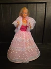 Vintage 1985 Dream Glow Barbie Doll Mattel – Original Pink Glow Dress Superstar