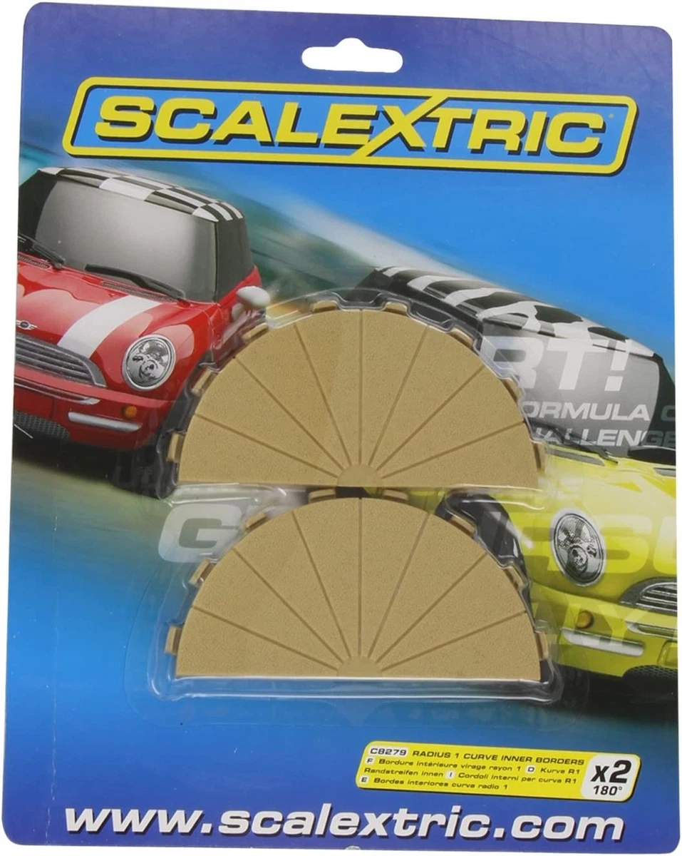 Barrera Flexible Scalextric De 3 Metros | Accesorio Para Pistas 1:32 De Slot