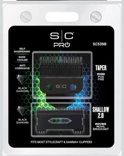 StyleCraft Fixed DLC Taper Blade + DLC Shallow Tooth 2.0 Cutter Clipper Blade