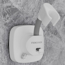 360  Swivel Shower Head Holder with Suction Cup  10Kg Load Capacity, Tool-Free