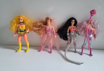4 She-ra Figuren Angella Sweet Bee Glimmer... Princess Of Power PoP Vintage 80er