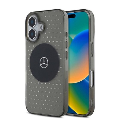 Mercedes MagSafe Impact Transparent Slim Cover Case Apple iPhone 16 Original