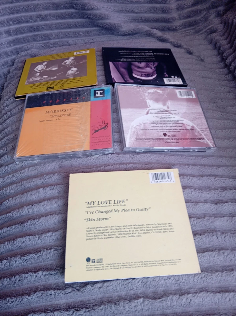 Set Of 5 Morrissey Impirt Cd Singles