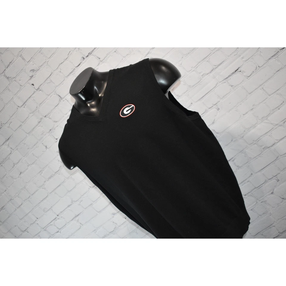 Chaleco Suéter Cutter & Buck University Georgia Para Hombre Talla XL Dawgs UGA Bulldogs Foto 2 de 4