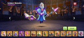 TH18 NEAR MAX | 101/100/92/78/50 | MAXED WALLS | MANY LEGENDAR SKIN |ANDROID&IOS