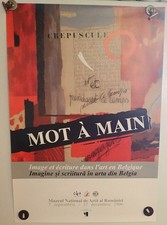 Crepuscule  Mot A Main Romania Bucharest National Museum Of Art  Poster 2006