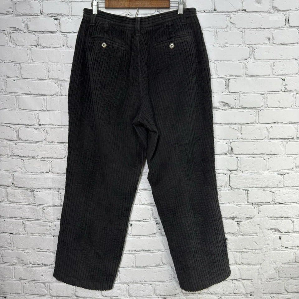 Pantalones de pana vintage Diss Jeans Jumbo Cord 32x29 negros holgados años 90 raros Foto 2 de 4
