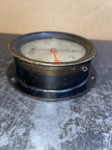 Antique Brass Bezel Ashcroft Altitude 70 Gauge Steampunk Mancave - Picture 5 of 10