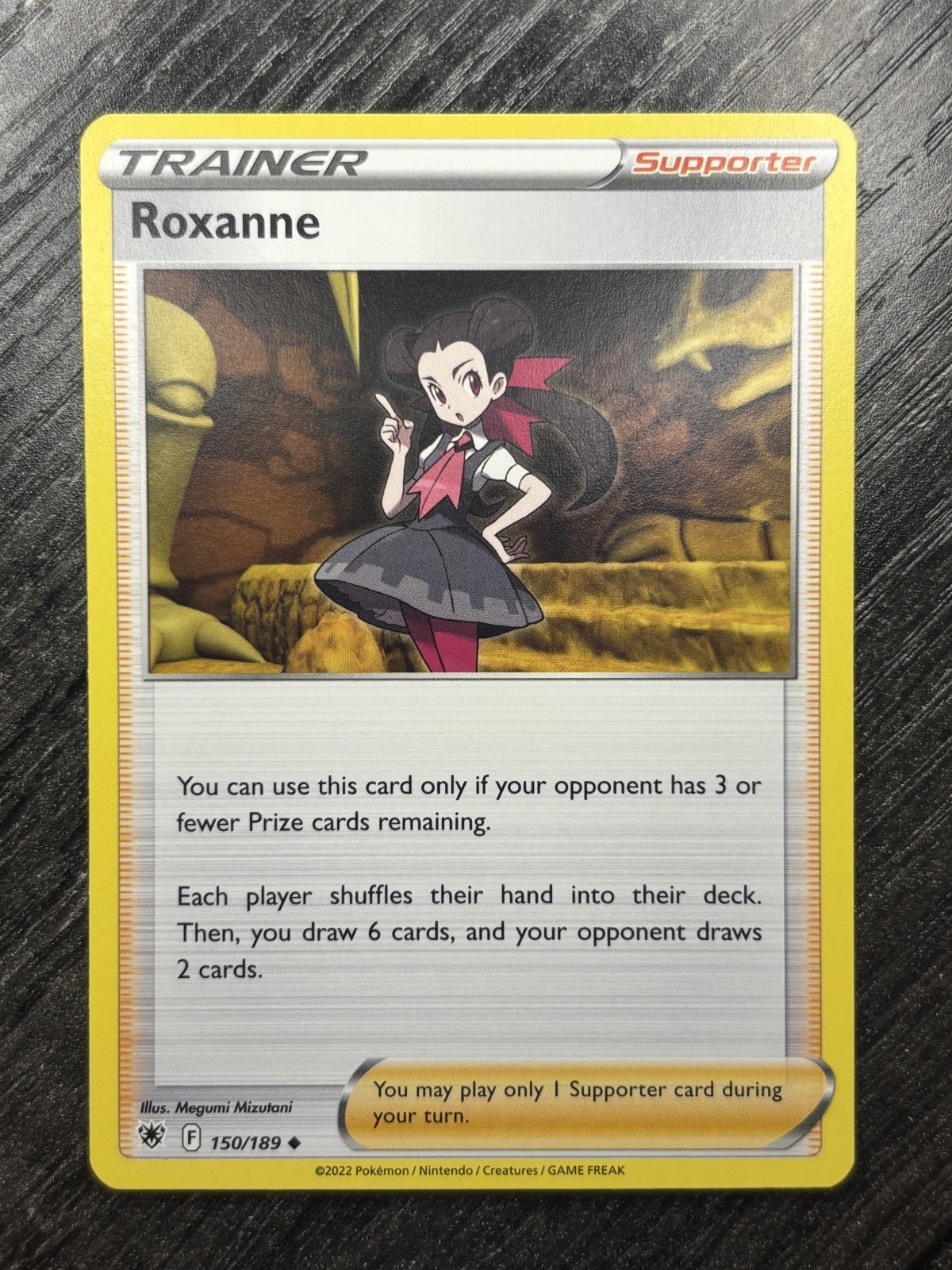 Roxanne 150/189 SWSH10: Astral Radiance Uncommon Pokemon TCG NM