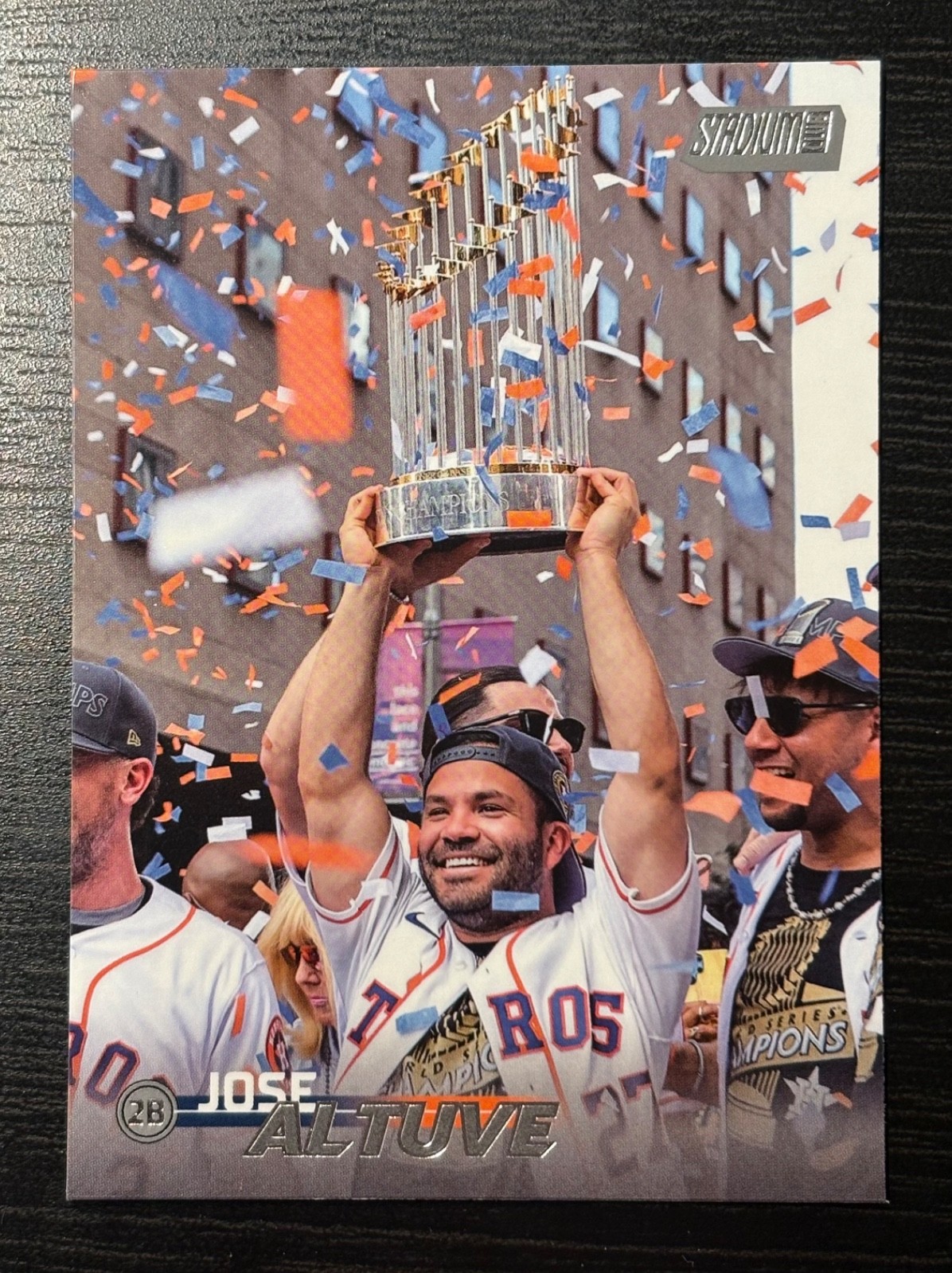 2023 Topps Stadium Club - Jose Altuve #130 Image Variation Short Print /200