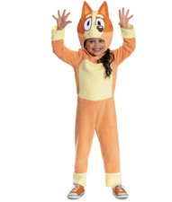 BBC Toddler Bluey Bingo Healer Classic Costume Jumpsuit Large 4-6X