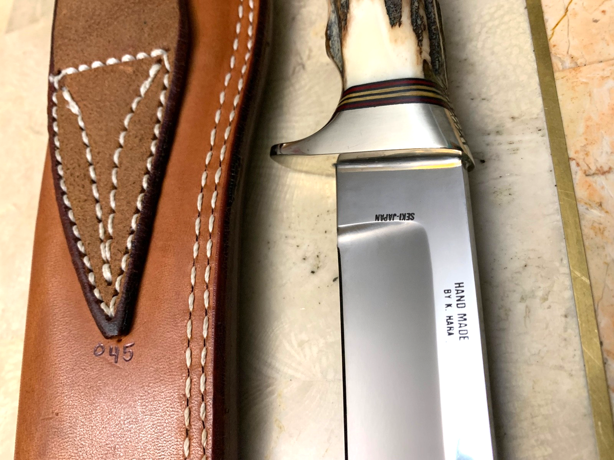 Vintage Blackjack Loveless Warner ,Hara Koji Stag Handle,Beautiful