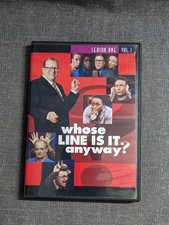 Whose Line Is It Anyway? Season One Vol. 1 DVD Drew Carey Ryan Stiles Wayne