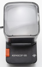 Agfa Agfascop 100 Scoper Diabetrachter Slide Viewer 5x5cm