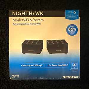 NETGEAR Nighthawk MK72 Mesh WiFi 6 Système AX3000 Routeur + Satellite