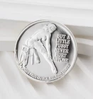 Big Cats Are Dangerous But A Little Pussy 1 Oz 999 Fine Silver Art Round - 1224B