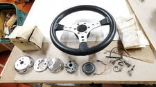 Vtg Raid 1 Leather Steering Wheel 360mm 14 Kba 70006 Porsche Bmw Vw Italy Vtg Raid 1 Leather Steering Wheel 360mm 14 Kba 70006 Porsche Bmw Vw Italy