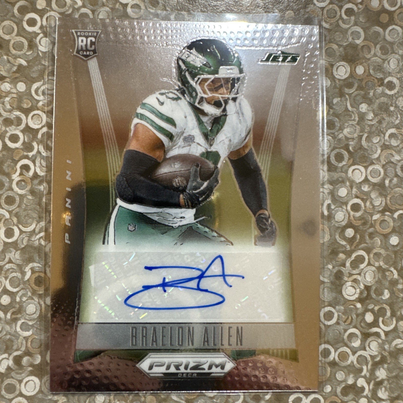 2024 Panini Prizm Deca Signatures Braelon Allen #S-BAN Auto