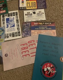 Video Game Promotional Items Sega Nintendo Rare Promo Large Lot 3do Saturn More