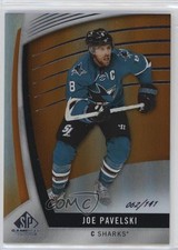 2017-18 SP Game Used Orange Rainbow 62/141 Joe Pavelski #12 g2u