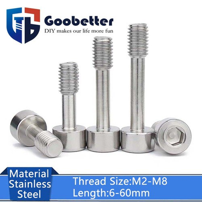 #ad M2 M8 Socket Captive Cap Screw A2 Stainless Steel Partial Thread Bolt Allen Key $51.69