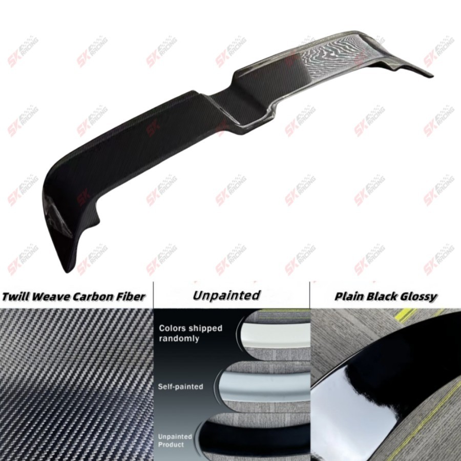 Rear Roof Spoiler Wing Fits Mini Cooper Clubman R55 08-14 Carbon
