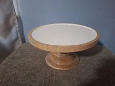 Wooden Rustic Display Pedestal 10x5"