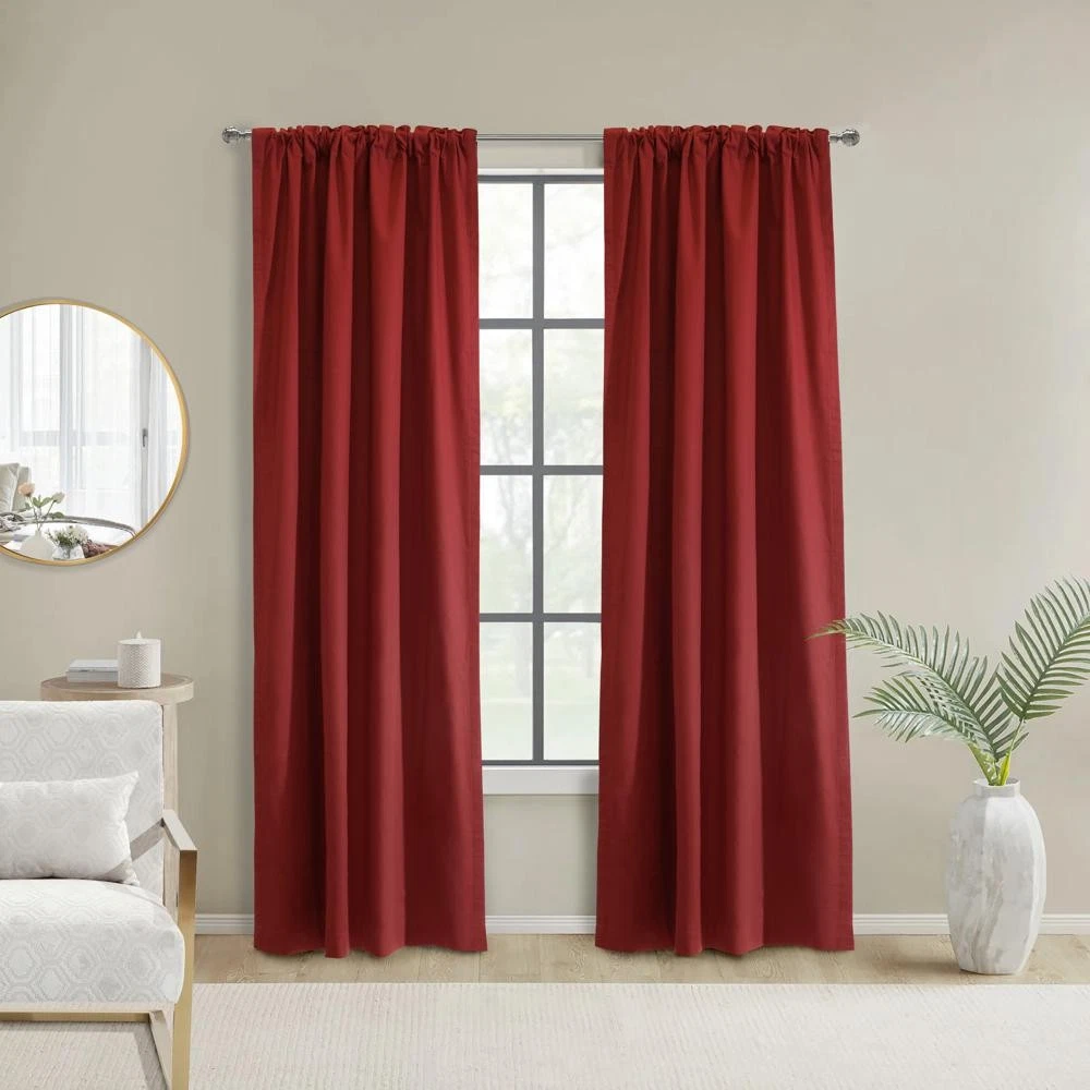 Thermalogic Weathermate Topsions Room Darkening Curtain Panel Pair