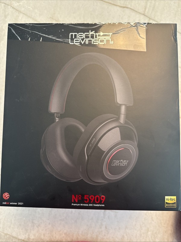 Mark Levinson No. 5909 Hybrid Noise Canceling Wireless Headphones w/Box Used