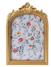 Antique Look Gold Photo Frame New