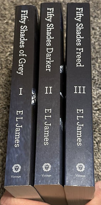 50 FIFTY SHADES OF GREY COMPLETE TRILOGY BY E. L. James