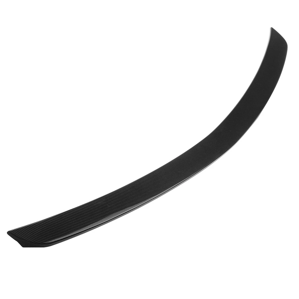 Carbon Look Rear Trunk Spoiler Wing For Mercedes Benz W204 Sedan C Class 2008-14 - Imagem 2 de 4
