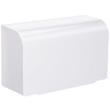 Plastic Waterproof Socket Cover Adhesive Wall Outlet Shield White
