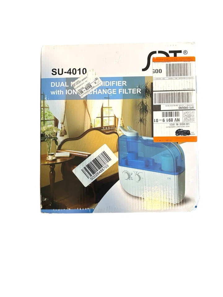 Ultrasonic Dual-Mist Warm/Cool Humidifier with Ion Exchange Filter Spt SU-4010 - Image 3 of 4