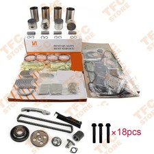 4M40 4M40T Overhaul Rebuild Kit Fit For Mitsubishi Engine New