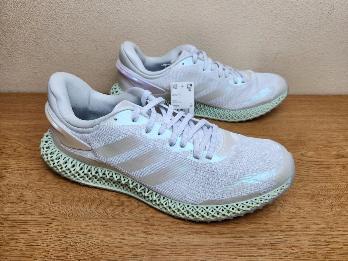 Adidas 4D Run 1.0 LTD X Parley \'White Iridescent\' Running Shoes FW1229 Men\'s 10 Size 10 - adidas Parley x 4D Run 1.0 LTD White Iridescent  main image 3