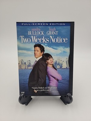 Two Weeks Notice (Full Screen Edition DVD) Ships Free Same Day With Tracking