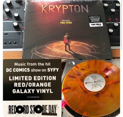 Krypton - Soundtrack - Red Orange LP Vinyl - RSD 2019 - Sealed | Ships Now