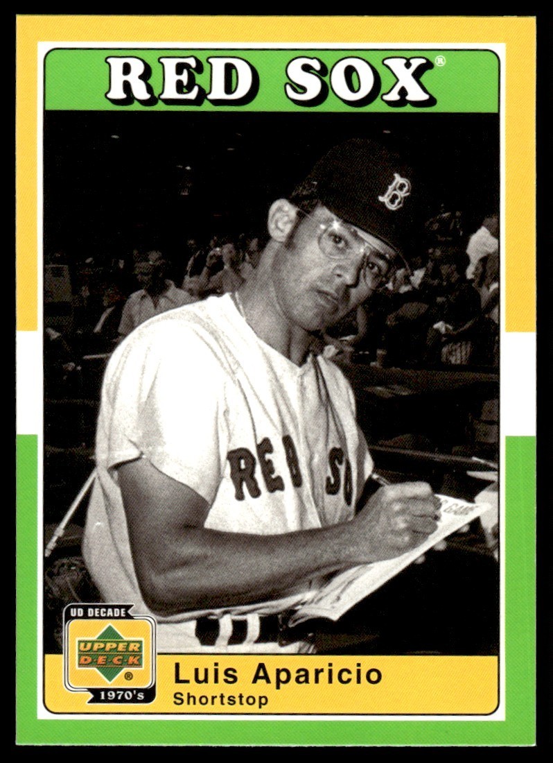 2001 Upper Deck Decade 1970's #28 Luis Aparicio Boston Red Sox HOF