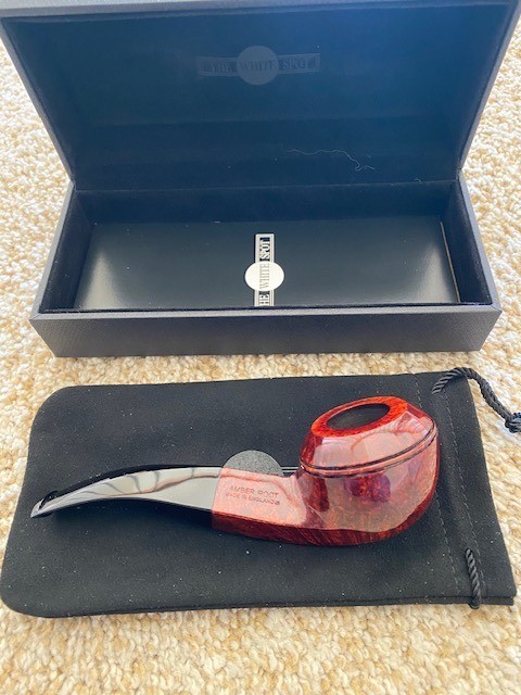 Dunhill, Amber Root 4108F, Bent Rhodesian/Bulldog, 9mm | eBay