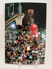 Michael Jordan Dunking Reverse Chicago Bulls 4x6 Photo 💎