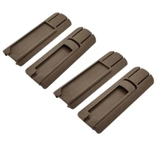 Tactical Flashlight Tape Switch Plate Mount Kit Pressure Mount for PEQ 4Pcs